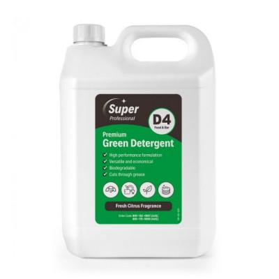 D4 Premium Green Detergent (5L)
